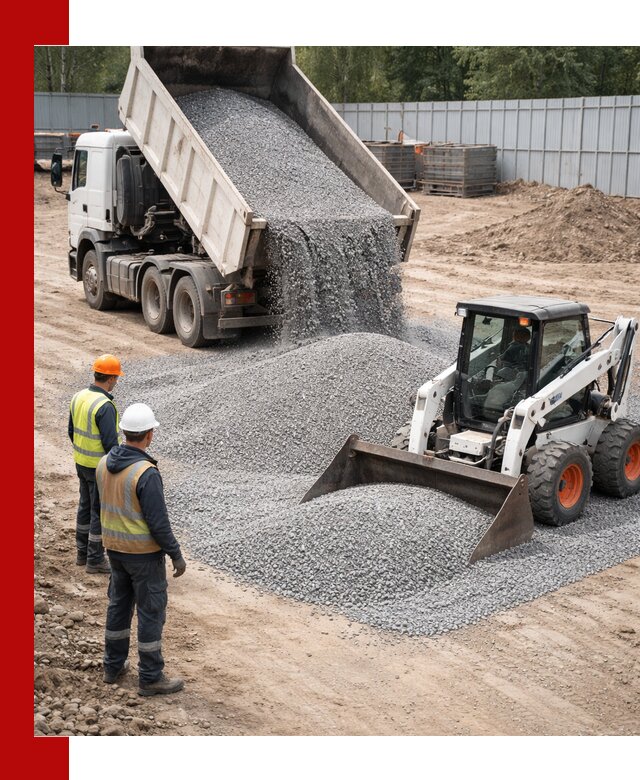 Доставка и продажа гранитного щебня фракции 0-5 в Большой Камне