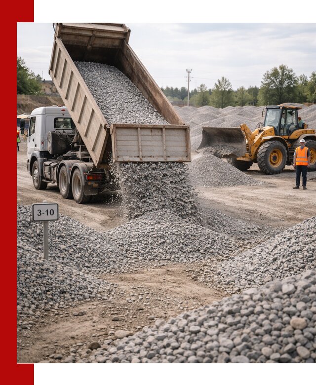 Гранитный щебень фракции 3–10: доставка и продажа в Большой Камне