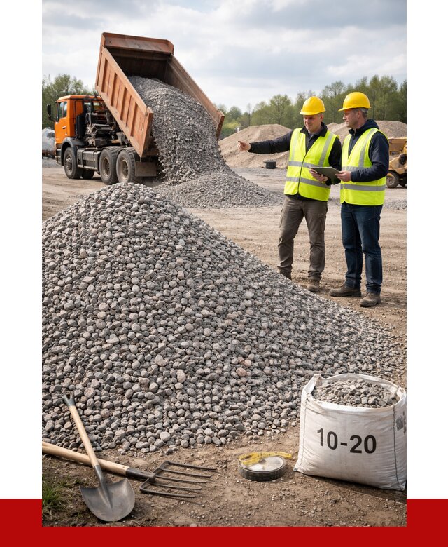 Гранитный щебень фракция 10-20 в Большой Камне от 4259 руб.|ПРОНЕРУДБль
