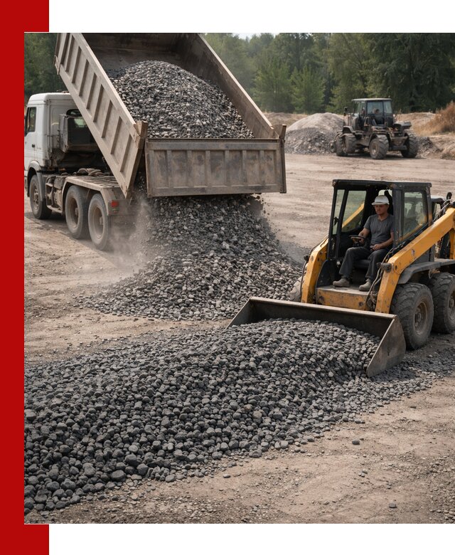 Гранитный щебень фракция 40-70 с доставкой в Большой Камне