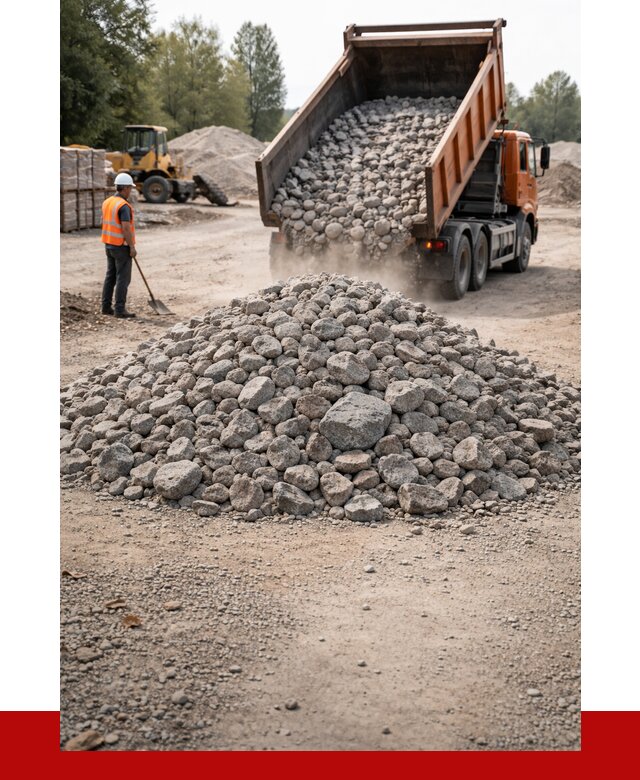 Гранитный щебень фракция 70-150 в Большой Камне от 1673 | ПРОНЕРУДБль