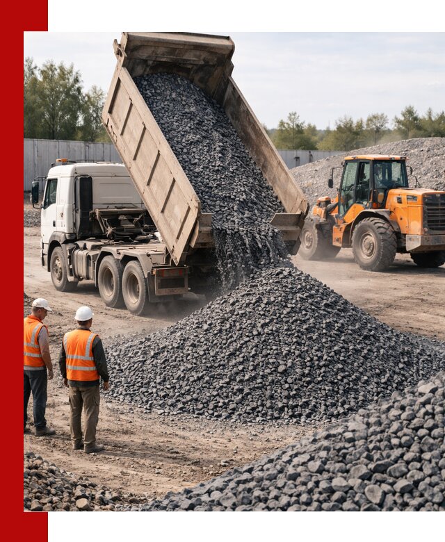Доставка и продажа щебня габбро-диабаза в Большой Камне