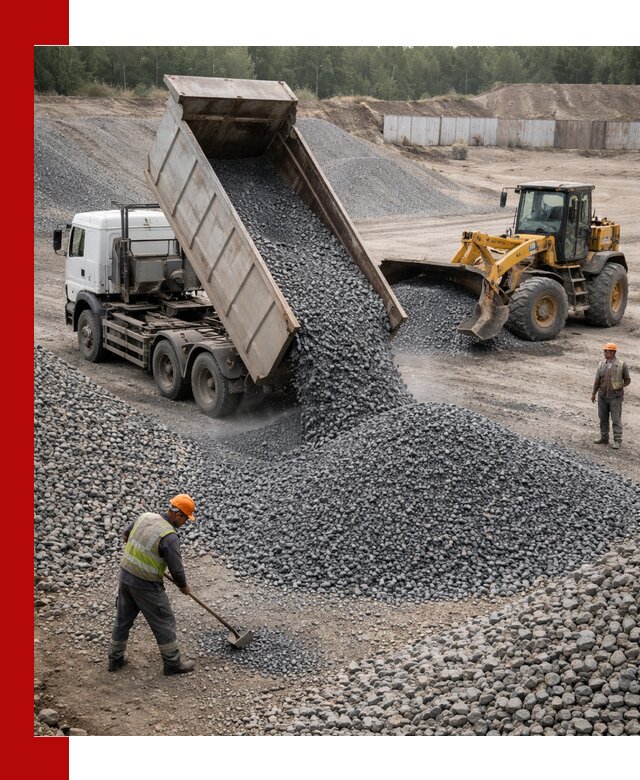 Щебень габбро-диабаз фр. 5-20 с доставкой в Большой Камне