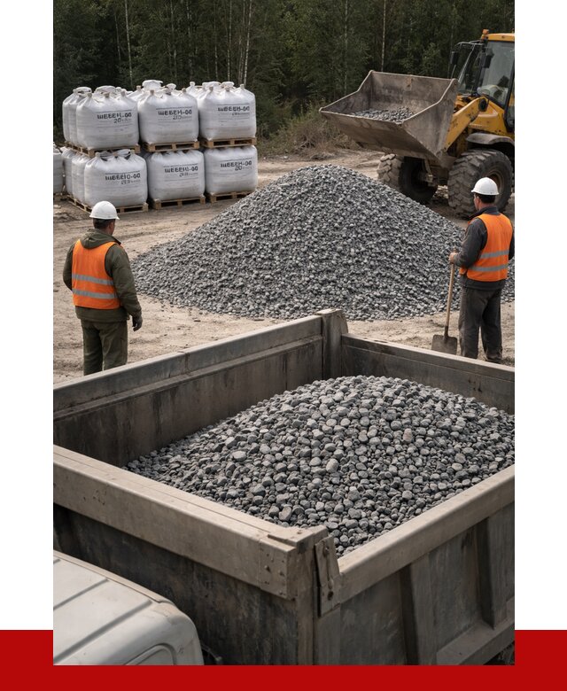 Щебень габбро диабаз 20-40 в Большой Камне от 3448 руб. | ПРОНЕРУДБль