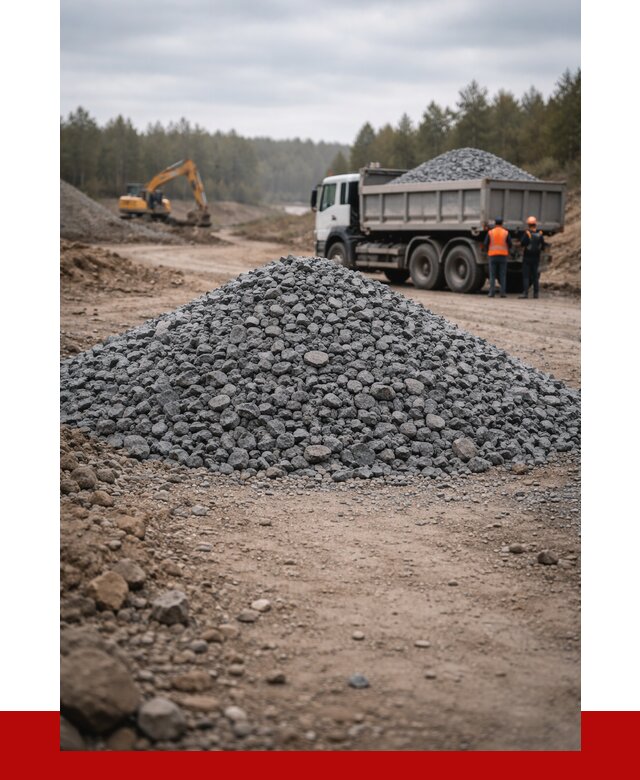 Щебень габбро диабаз фракция 40-70 в Большой Камне от 2231 р-ПРОНЕРУДБль