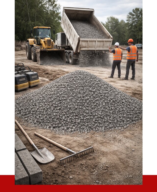 Гравийный щебень купить в Большой Камне от 2231 р. ПРОНЕРУДБль