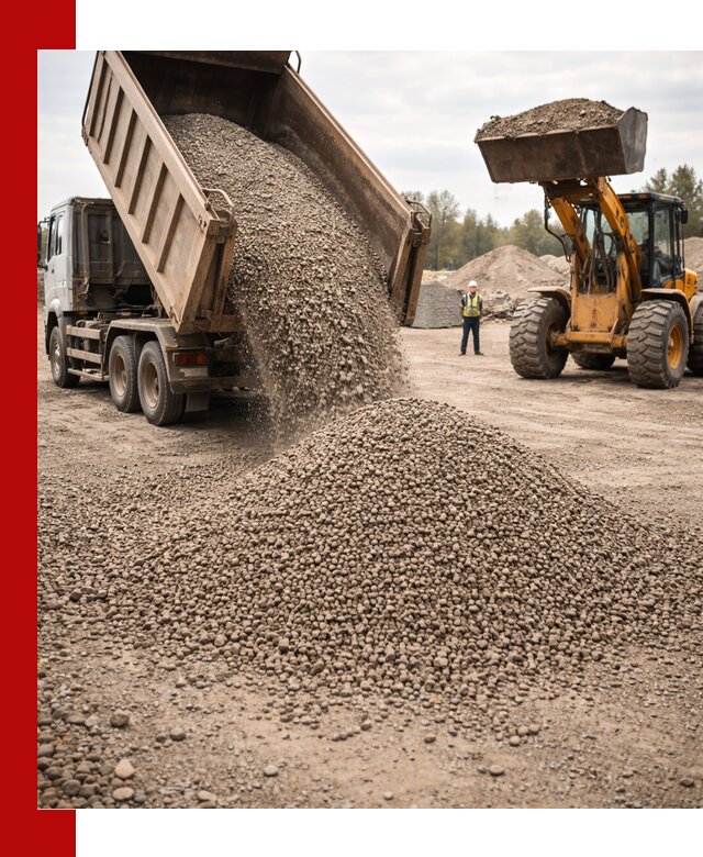 Гравийный щебень фракция 3–10 с доставкой в Большой Камне