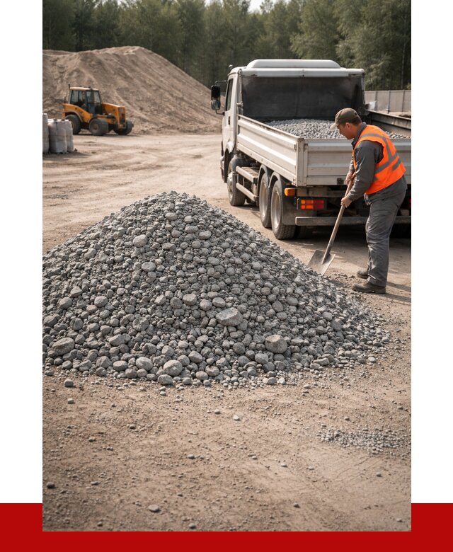 Гравийный щебень фракция 5-10 в Большой Камне от 2231 р. | ПРОНЕРУДБль
