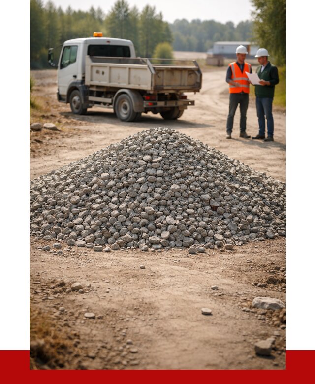 Гравийный щебень фракция 20-40 в Большой Камне от 1217 р. | ПРОНЕРУДБль