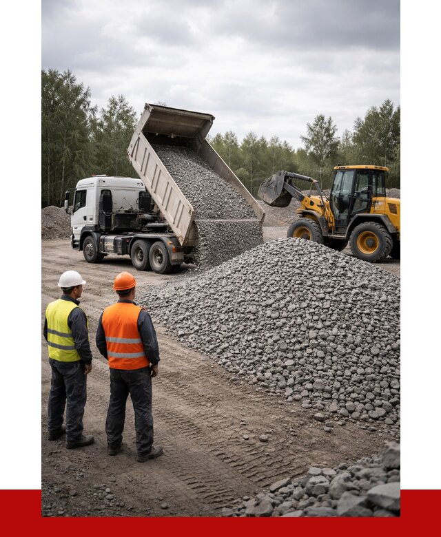 Гравийный щебень фракция 40-70 в Большой Камне от 9634р | ПРОНЕРУДБль