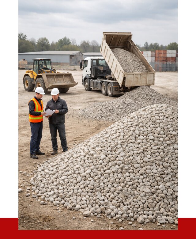Известняковый щебень в Большой Камне от 1420 р. доставка | ПРОНЕРУДБль