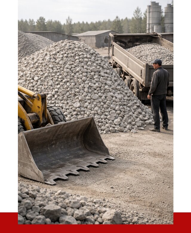 Известняковый щебень фракция 40-70 в Большой Камне от 4259 р. | ПРОНЕРУДБль