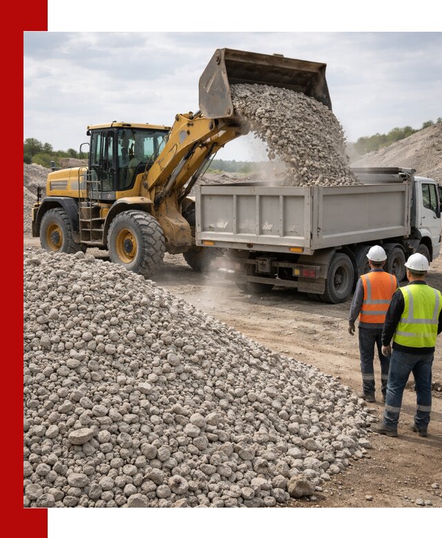 Доломитовый щебень фракция 40–71 доставка и продажа в Большой Камне