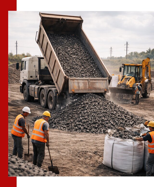 Шлаковый щебень фракция 40-70 с доставкой в Большой Камне