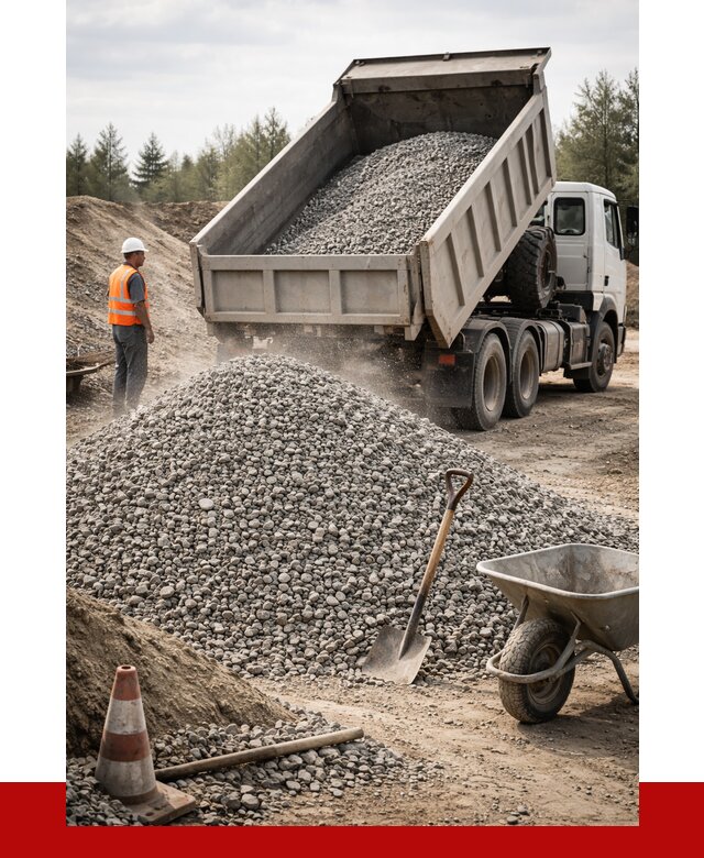 Купить вторичный щебень в Большой Камне от 1521 р. - ПРОНЕРУДБль