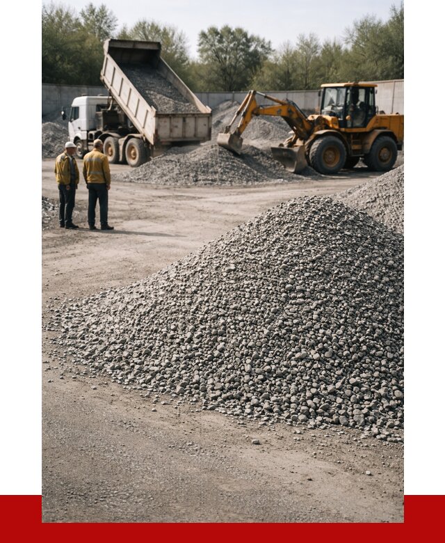 Вторичный щебень фр. 5-20 в Большой Камне от 1623 р. - ПРОНЕРУДБль