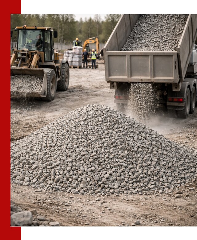 Вторичный щебень фракции 5-20 в Большой Камне — доставка и продажа крупнотоннажно