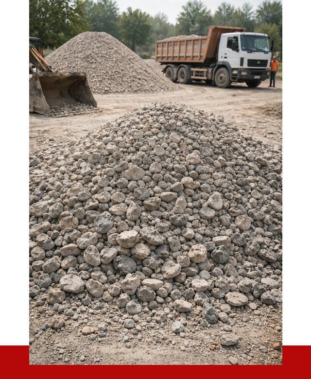 Вторичный щебень фракция 20-40 в Большой Камне от 2231 р ПРОНЕРУДБль