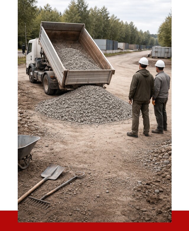 Бетонный щебень фракция 5-20 в Большой Камне от 3245 р., ПРОНЕРУДБль