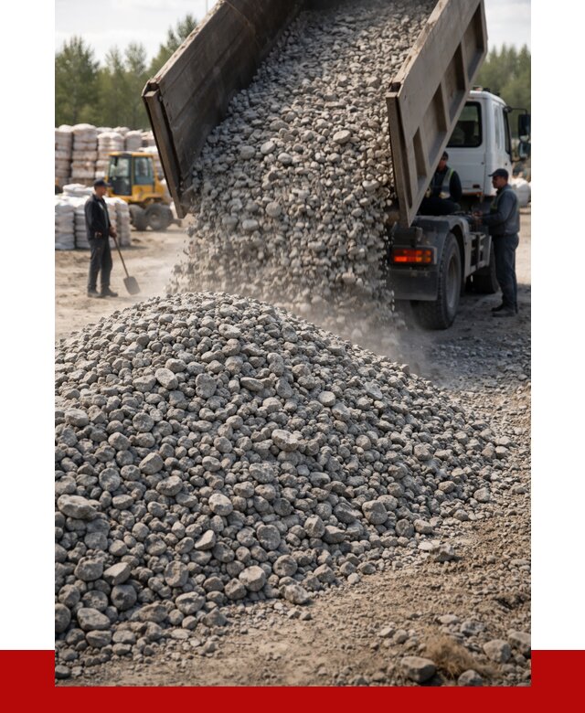 Бетонный щебень фракция 40-70 в Большой Камне от 1825 р. ПРОНЕРУДБль