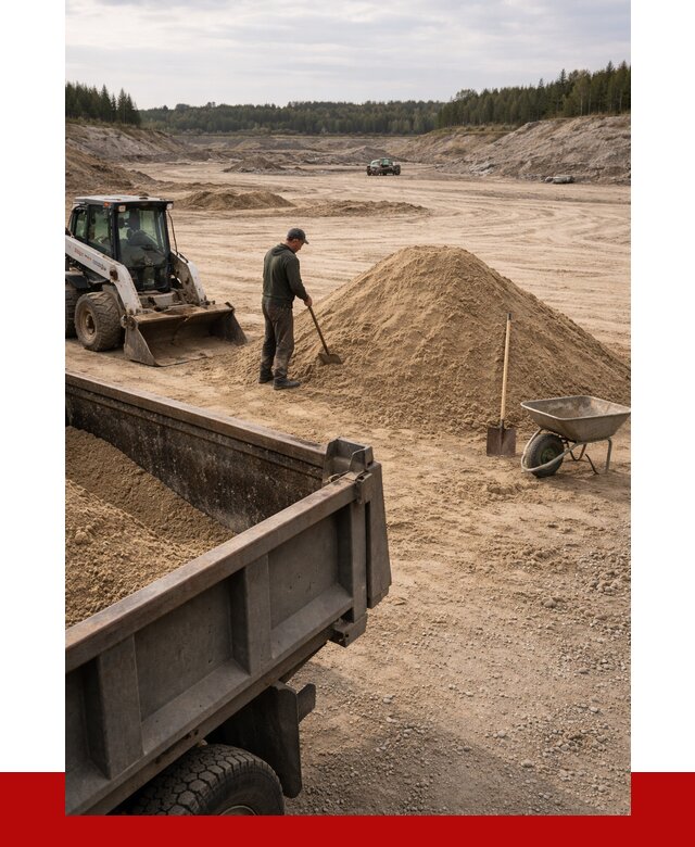 Карьерный песок среднезернистый в Большой Камне, от 2231 р. ПРОНЕРУДБль