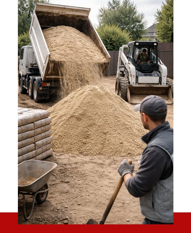 Мытый речной песок с доставкой в Большой Камне от 1470 р. | ПРОНЕРУДБль