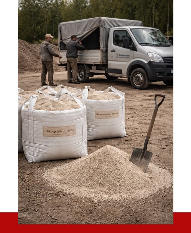 Кварцевый песок для пескоструя в Большой Камне от 4563 р. | ПРОНЕРУДБль