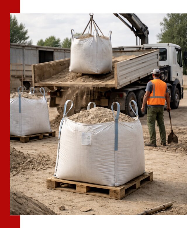 Доставка песка в биг бег в Большой Камне быстро и без лишних хлопот