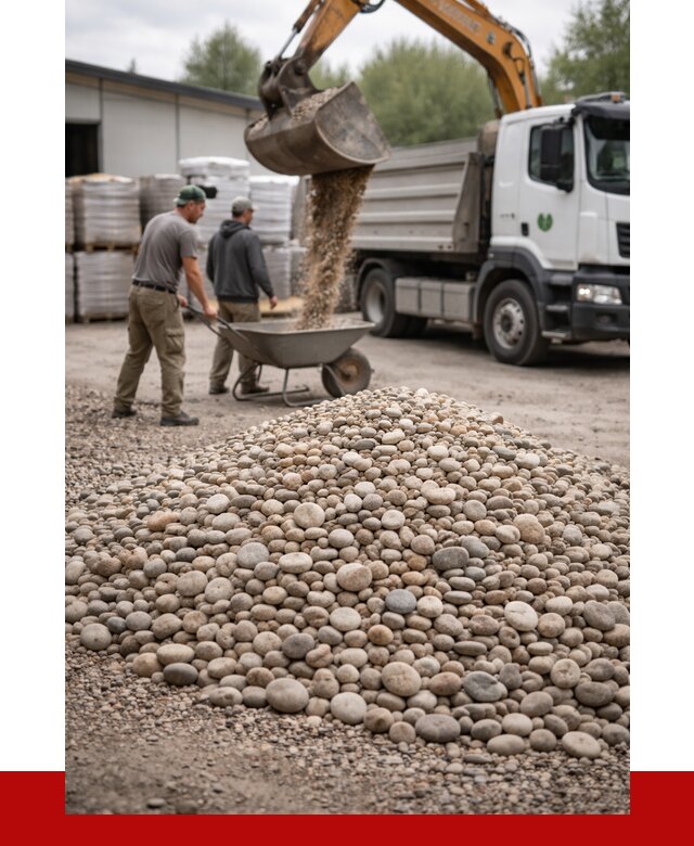 Галька декоративная в Большой Камне от 3245 р. за куб | ПРОНЕРУДБль