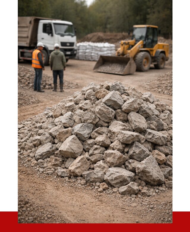 Купить бутовый камень с доставкой в Большой Камне от 2332 р. | ПРОНЕРУДБль