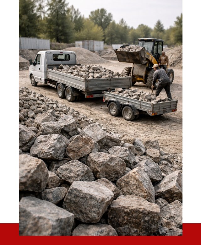 Купить бутовый камень гранитный в Большой Камне от 2839 р. | ПРОНЕРУДБль