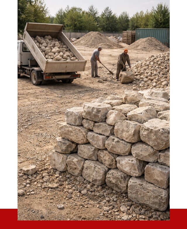 Бутовый камень известняковый в Большой Камне от 4259 р. | ПРОНЕРУДБль