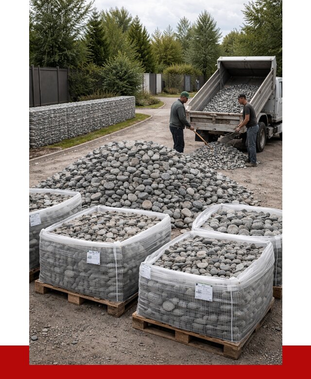 Камень для габионов в Большой Камне от 4259 р. за куб | ПРОНЕРУДБль