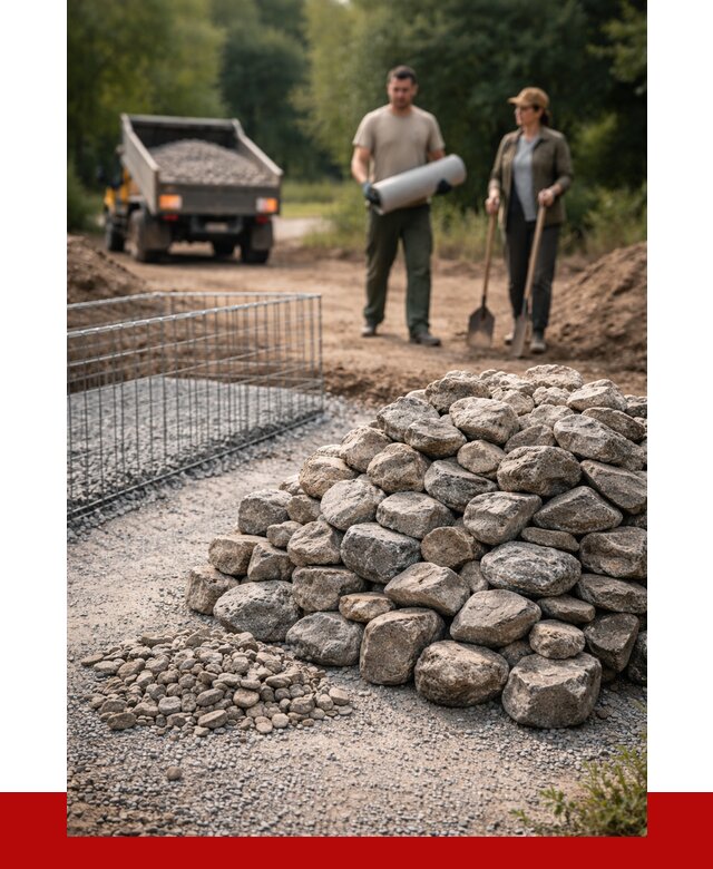 Камень для габионов фракция 100-200 в Большой Камне от 4868 р. | ПРОНЕРУДБль