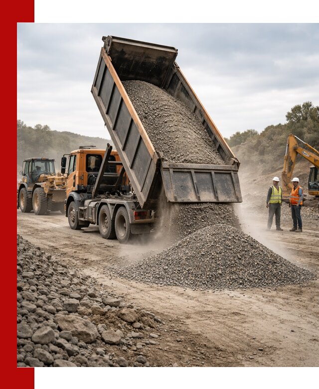 Щебёночно-песчаная смесь ЩПС С1 с доставкой в Большой Камне