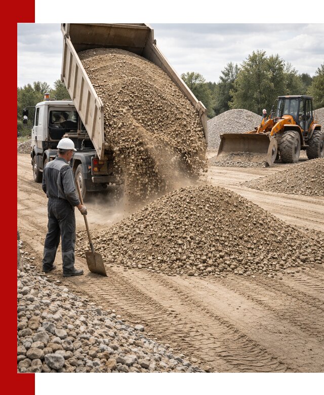 Доставка щпс С3 в Большой Камне самосвалами и бортовыми грузовиками