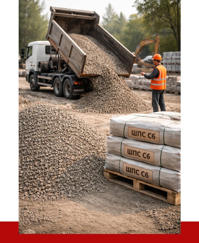 ЩПС С6 в Большой Камне с доставкой от 2231 р. за куб | ПРОНЕРУДБль