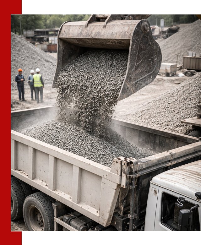 Отсев и крошка для строительства и дорожных работ в Большой Камне