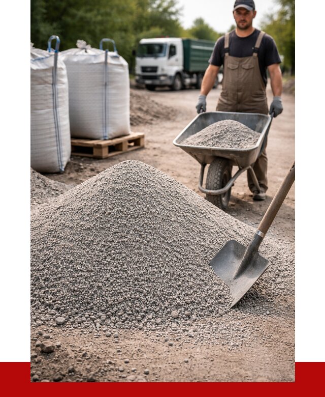 Отсев для бетона в Большой Камне от 2535 р. с доставкой | ПРОНЕРУДБль