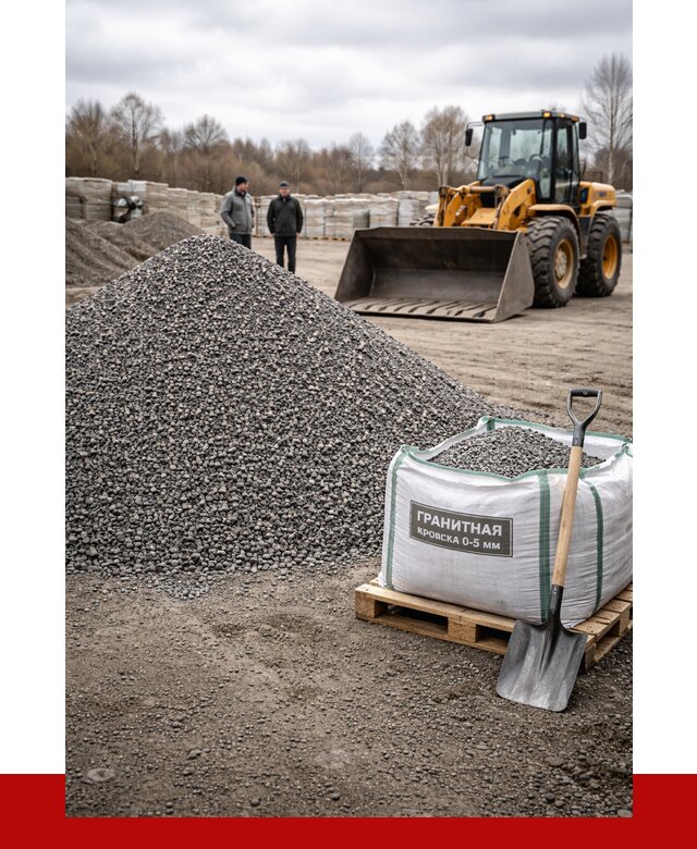 Купить гранитную крошку в Большой Камне от 4868 р. с доставкой | ПРОНЕРУДБль