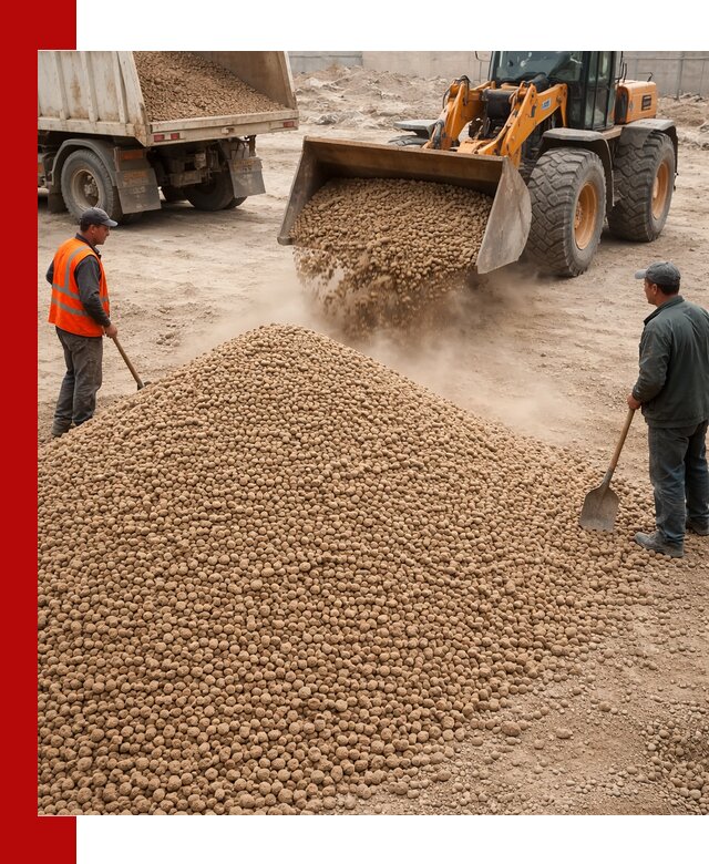 Керамзит фракция 10-20 с доставкой в Большой Камне
