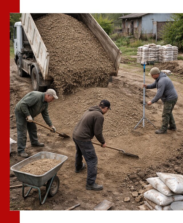 Керамзитовый песок с доставкой в Большой Камне оптом и в розницу