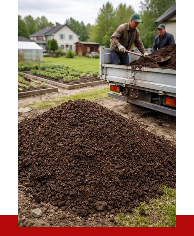 Плодородный грунт в Большой Камне с доставкой от 4259 р. | ПРОНЕРУДБль