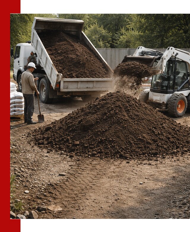 Доставка растительного грунта в Большой Камне от производителя оптом и в розницу