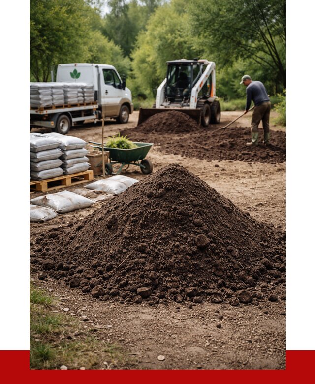 Грунт для озеленения с доставкой в Большой Камне от 1825 р. | ПРОНЕРУДБль