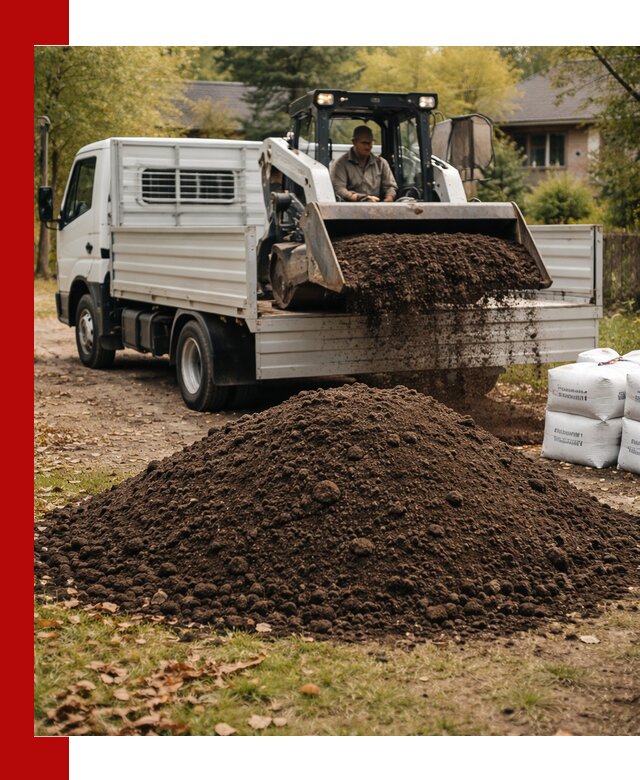 Доставка садовой земли в больших объёмах в Большой Камне