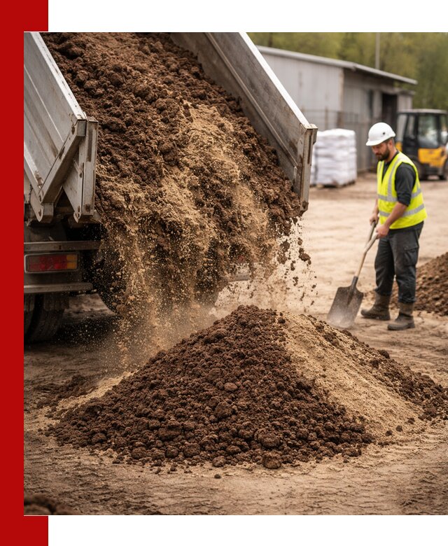 Доставка торфо-песчаной смеси в Большой Камне для строительства и озеленения
