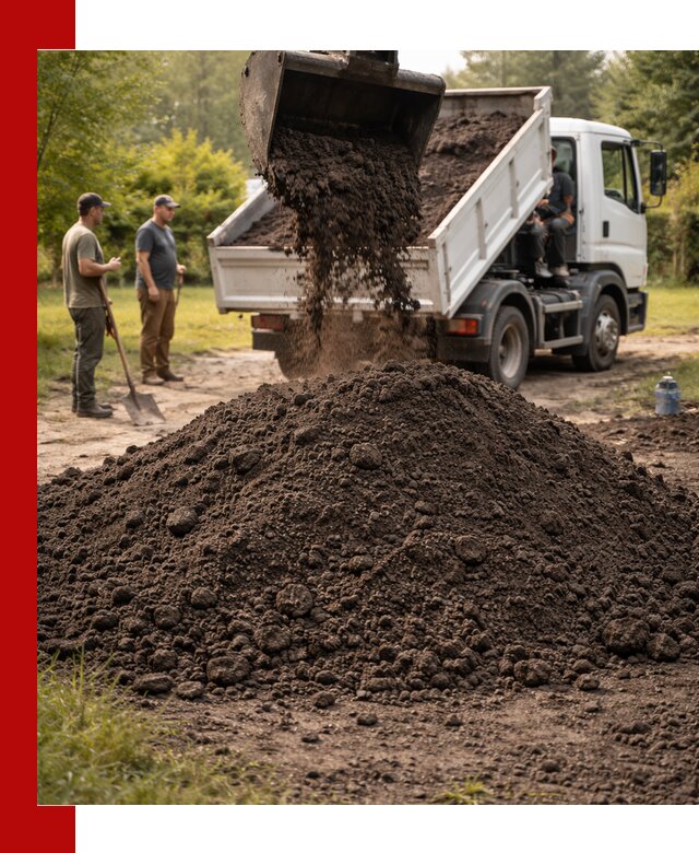 Доставка и продажа чернозема в Большой Камне оптом и в розницу