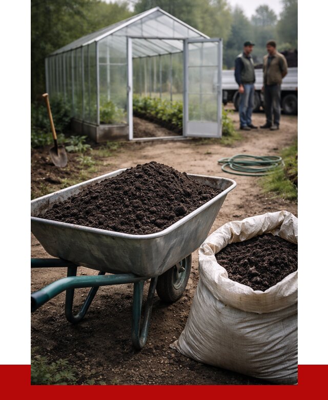 Чернозем для теплицы в Большой Камне с доставкой от 1521 р. | ПРОНЕРУДБль