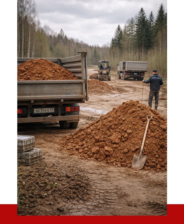 Глина и суглинки в Большой Камне от 4563 р. за куб | ПРОНЕРУДБль
